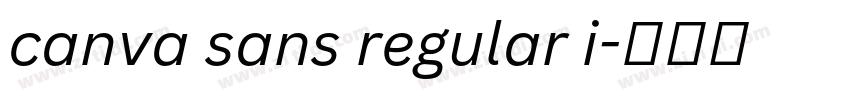 canva sans regular i字体转换 canva sans regular i字体转换